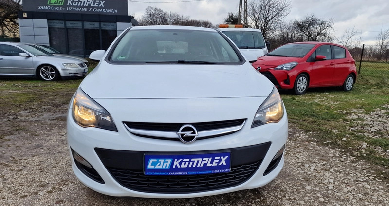 Opel Astra cena 30900 przebieg: 127312, rok produkcji 2015 z Kraków małe 154